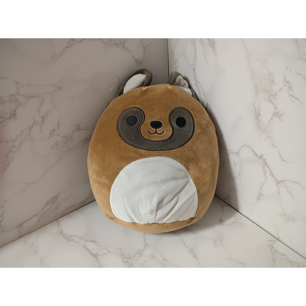 Squishmallows Brown and White Stuffed Animal